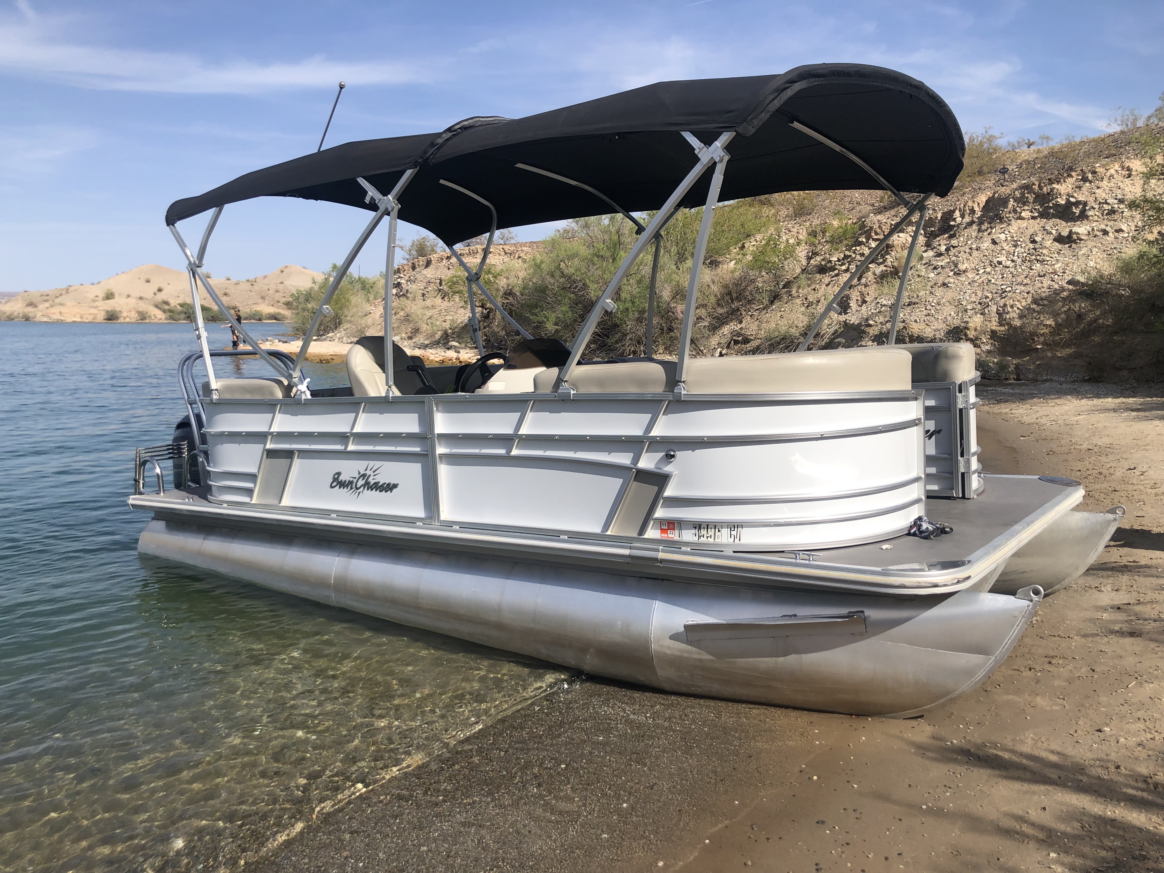 SunChaser 20' Tri-toon Geneva Cruise w/150 Hp for Sale at Sandbar Powersports
